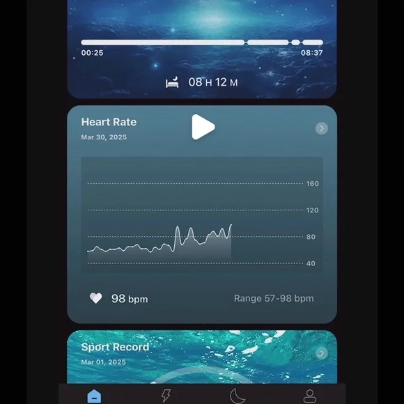 Colorful Floral Design Smart Bracelet - Picture 3 of 3